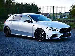 Used 2019 Mercedes-Benz a Class A35 AMG Iridium Silver - Interior and Exterior details 2