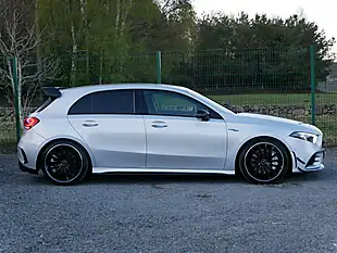 Used 2019 Mercedes-Benz a Class A35 AMG Iridium Silver - Interior and Exterior details 5