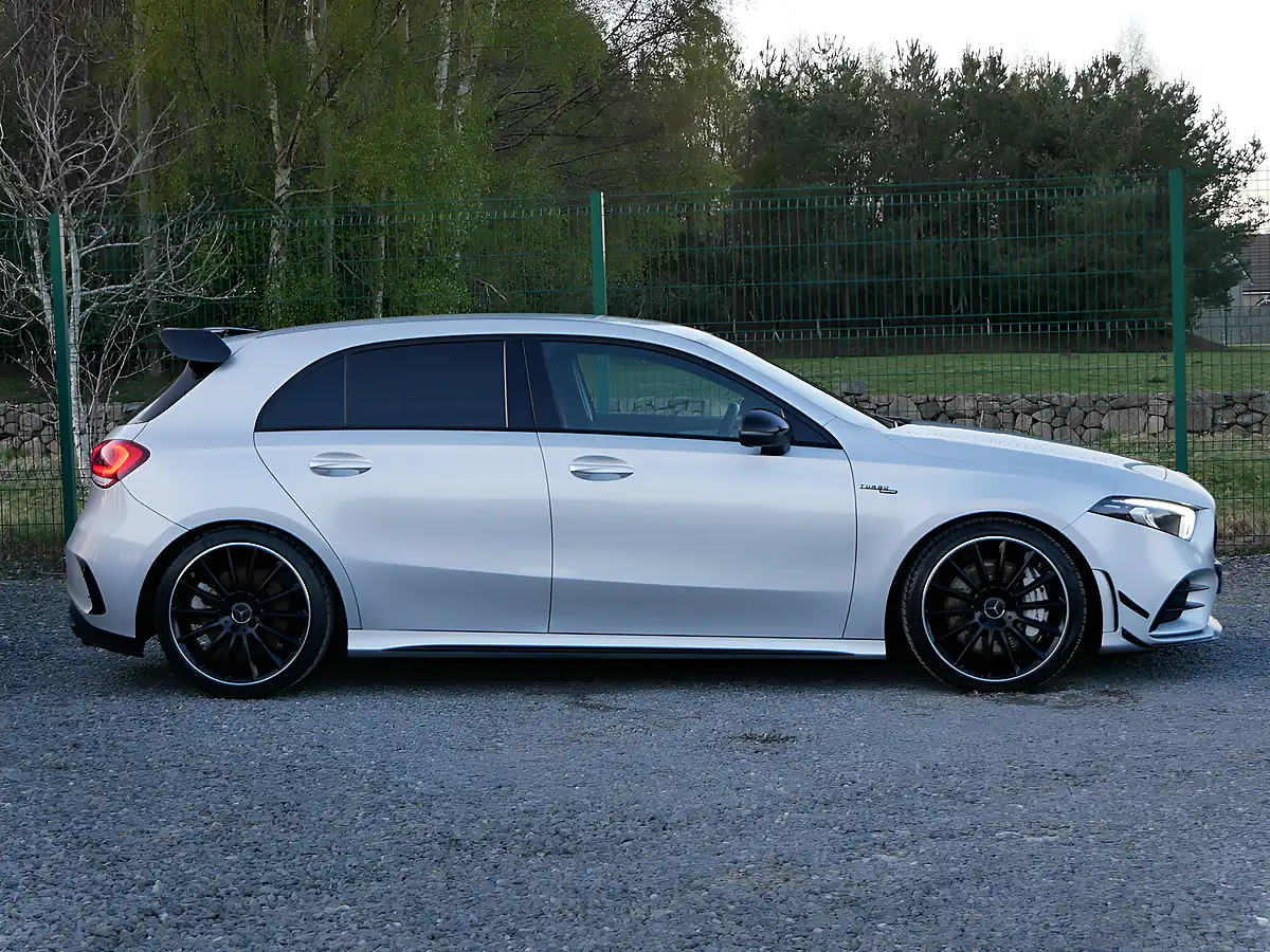 Used 2019 Mercedes-Benz a Class A35 AMG Iridium Silver - Interior and Exterior details 5