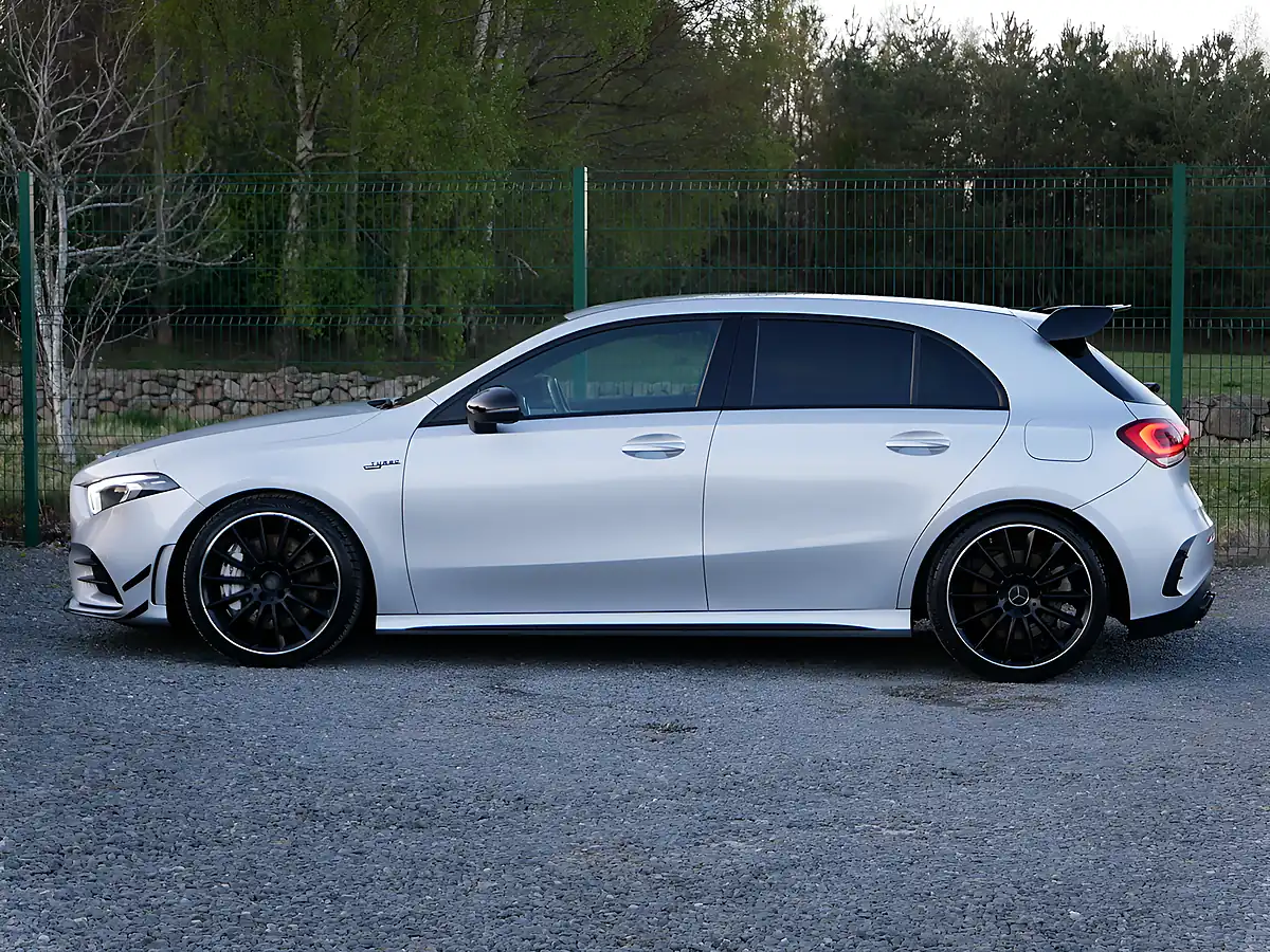 Used 2019 Mercedes-Benz a Class A35 AMG Iridium Silver - Interior and Exterior details 6