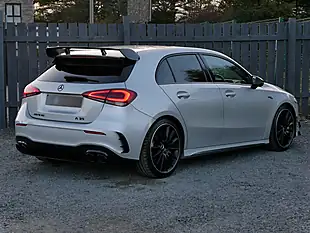 Used 2019 Mercedes-Benz a Class A35 AMG Iridium Silver - Interior and Exterior details 9