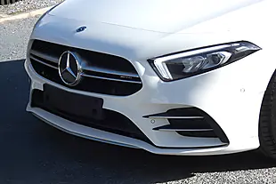 Used 2019 Mercedes-Benz a Class A35 AMG (premium) White - Interior and Exterior details 5