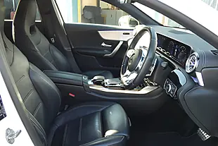 Used 2019 Mercedes-Benz a Class A35 AMG (premium) White - Interior and Exterior details 6