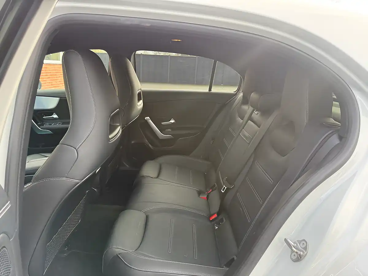 Used 2019 Mercedes-Benz a-Class A35 AMG Premium White - Interior and Exterior details 14