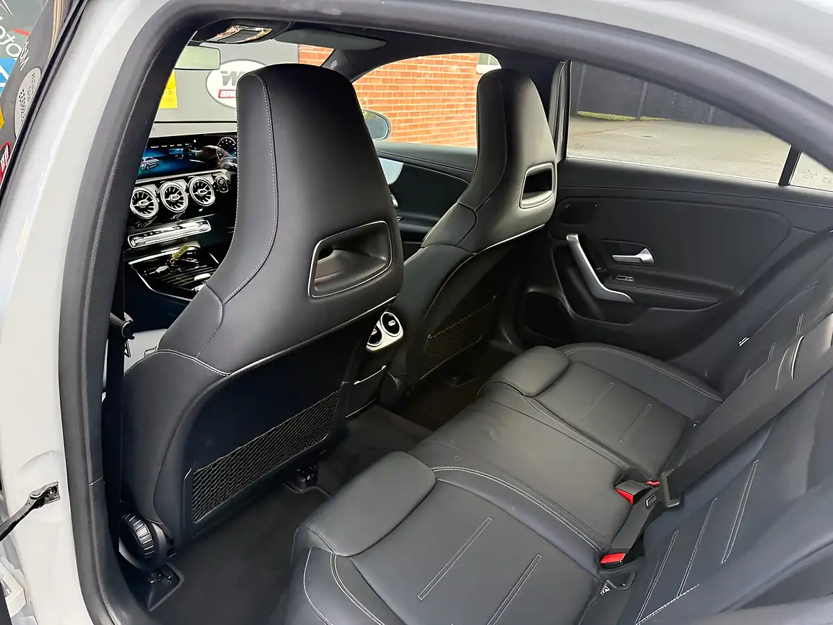 Used 2019 Mercedes-Benz a-Class A35 AMG Premium White - Interior and Exterior details 15