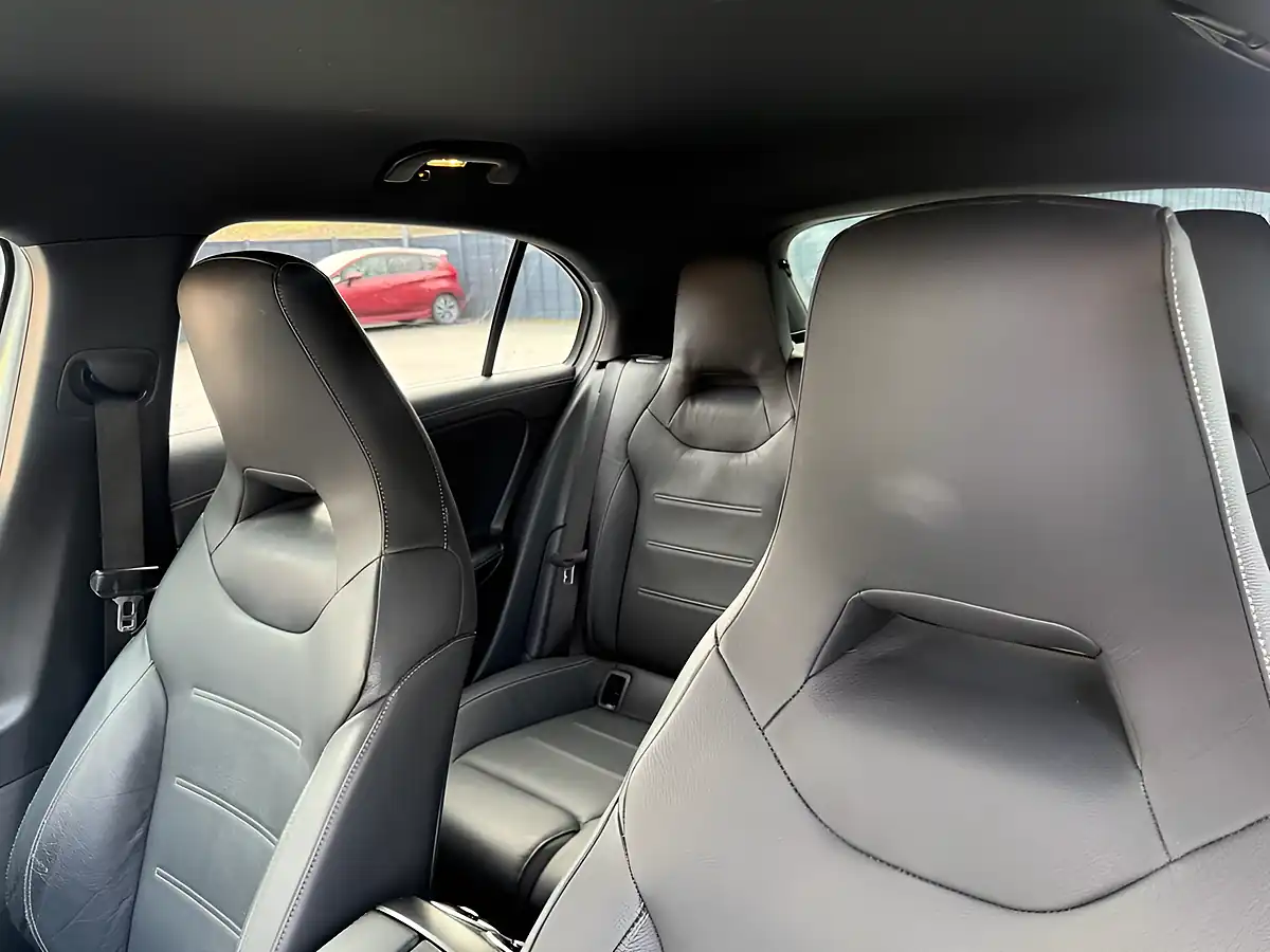 Used 2019 Mercedes-Benz a-Class A35 AMG Premium White - Interior and Exterior details 17