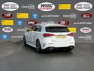 Used 2019 Mercedes-Benz a-Class A35 AMG Premium White - Interior and Exterior details 3
