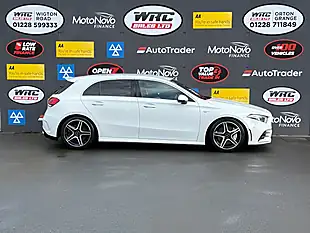 Used 2019 Mercedes-Benz a-Class A35 AMG Premium White - Interior and Exterior details 5