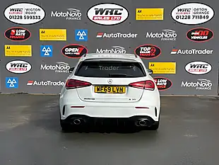 Used 2019 Mercedes-Benz a-Class A35 AMG Premium White - Interior and Exterior details 7