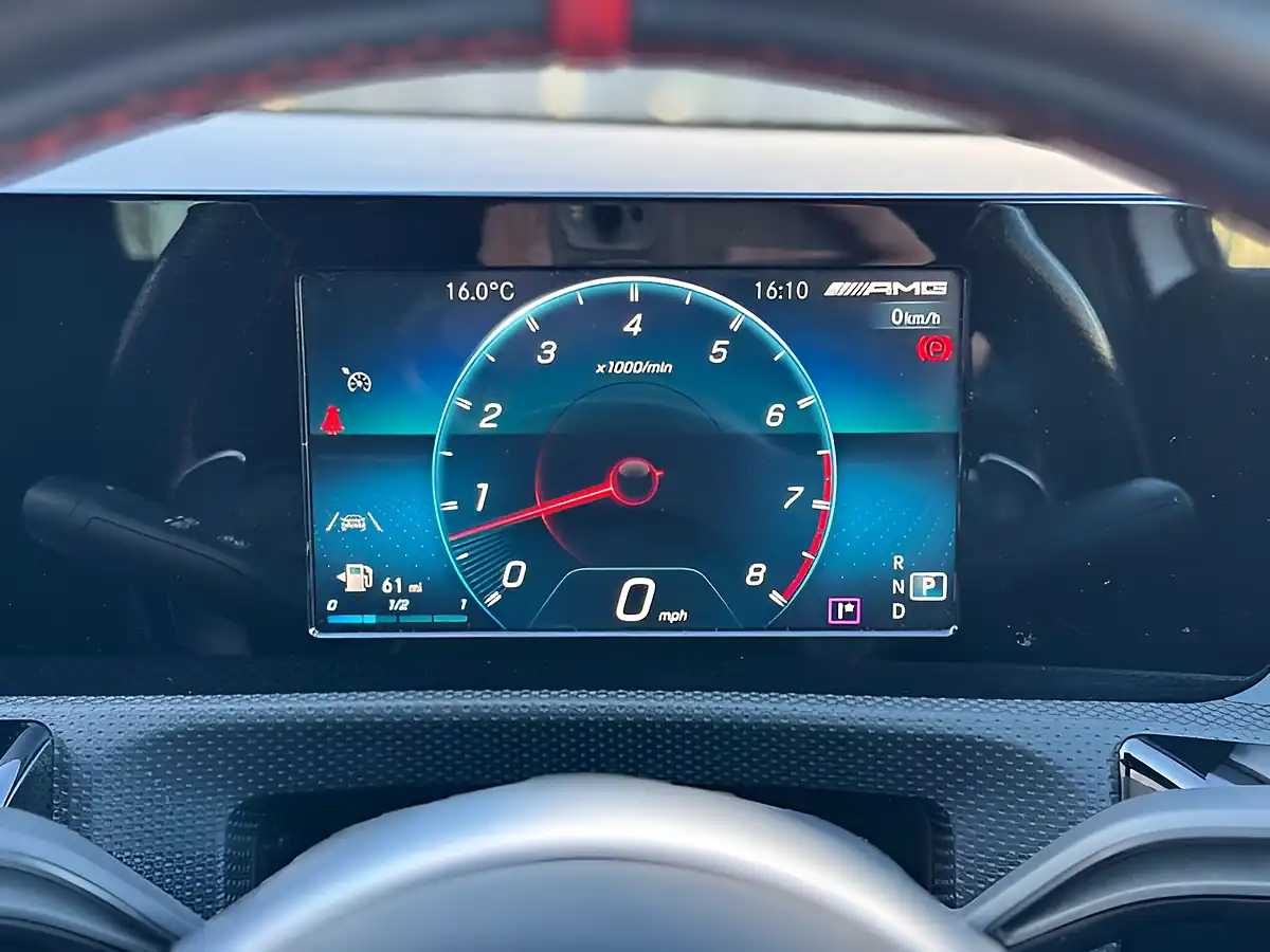 Used 2019 Mercedes-Benz a Class AMG a 35 Iridium Silver - Interior and Exterior details 12