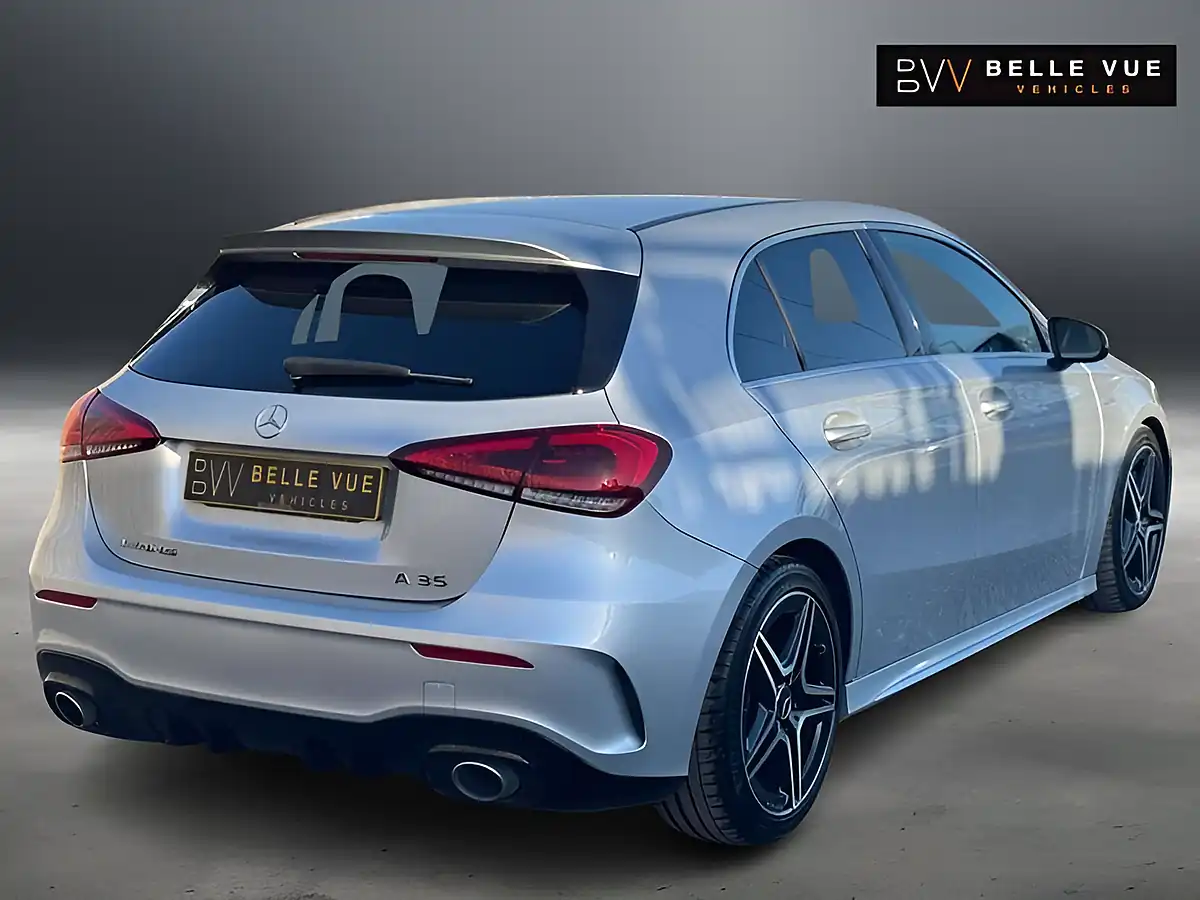 Used 2019 Mercedes-Benz a Class AMG a 35 Iridium Silver - Interior and Exterior details 3