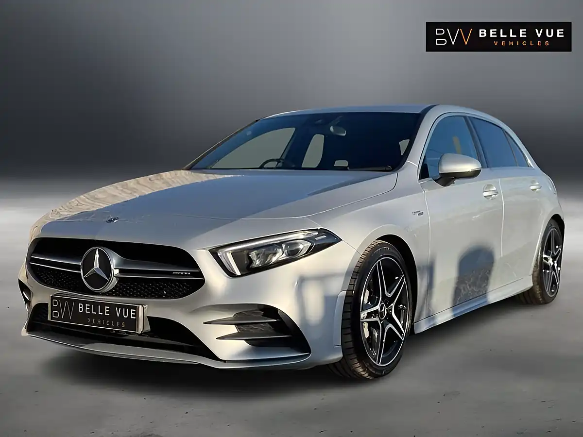 Used 2019 Mercedes-Benz a Class AMG a 35 Iridium Silver - Interior and Exterior details 6