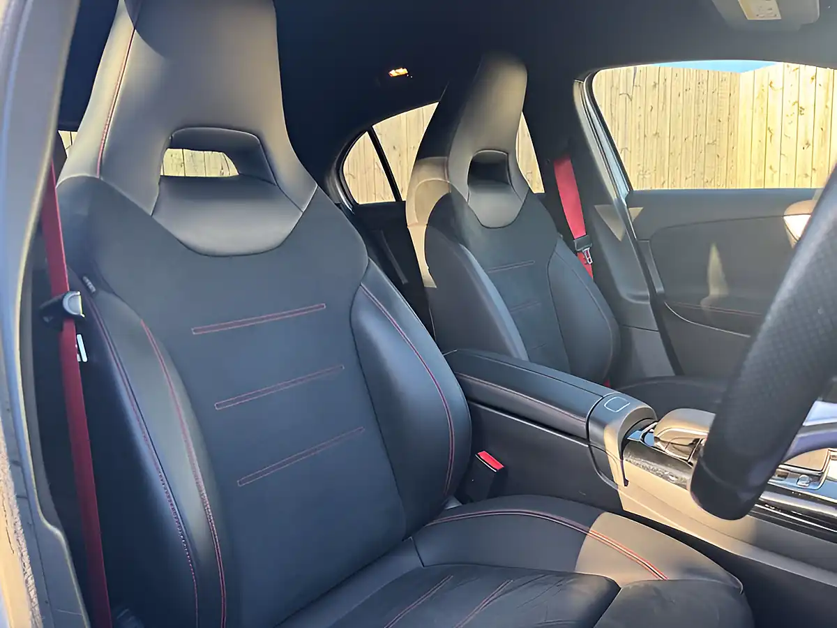 Used 2019 Mercedes-Benz a Class AMG a 35 Iridium Silver - Interior and Exterior details 7