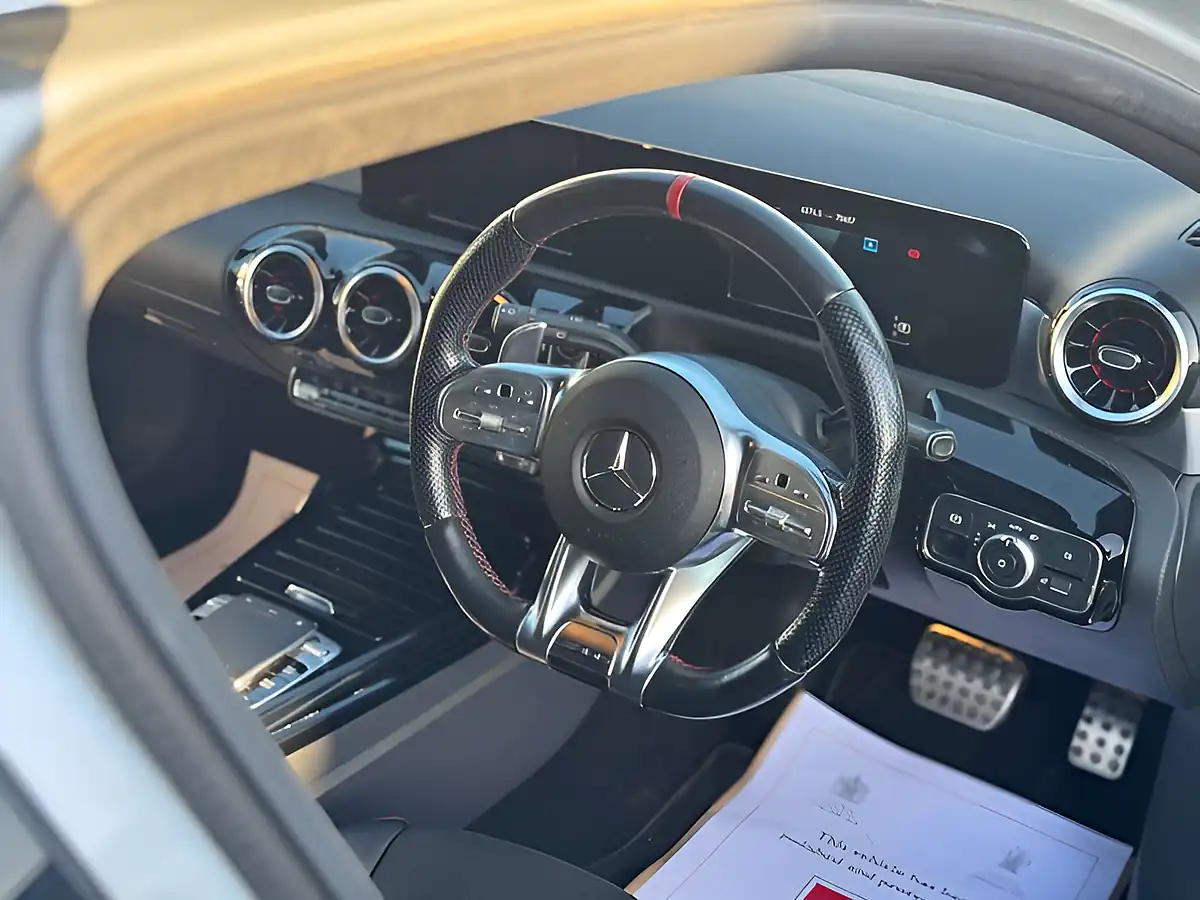 Used 2019 Mercedes-Benz a Class AMG a 35 Iridium Silver - Interior and Exterior details 8