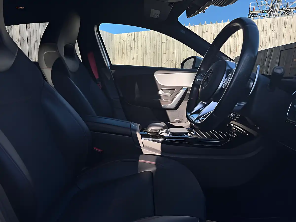 Used 2019 Mercedes-Benz a Class AMG a 35 Iridium Silver - Interior and Exterior details 9