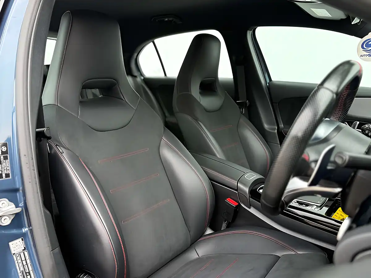 Used 2019 Mercedes-Benz a Class AMG Denim Blue - Interior and Exterior details 11