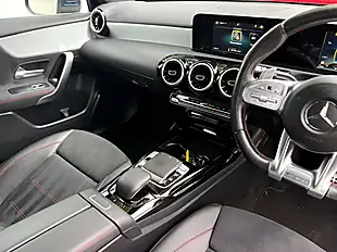 Used 2019 Mercedes-Benz a Class AMG Denim Blue - Interior and Exterior details 13