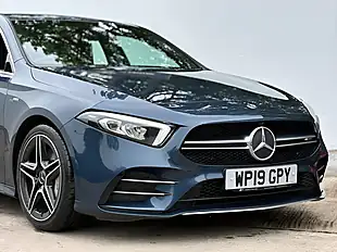 Used 2019 Mercedes-Benz a Class AMG Denim Blue - Interior and Exterior details 2