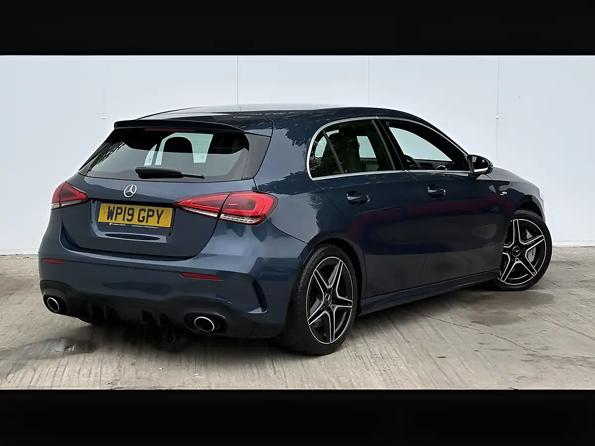 Used 2019 Mercedes-Benz a Class AMG Denim Blue - Interior and Exterior details 20
