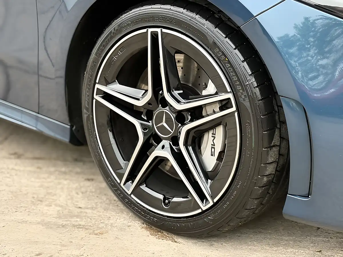 Used 2019 Mercedes-Benz a Class AMG Denim Blue - Interior and Exterior details 5