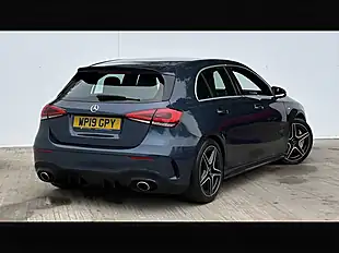 Used 2019 Mercedes-Benz a Class AMG Denim Blue - Interior and Exterior details 7