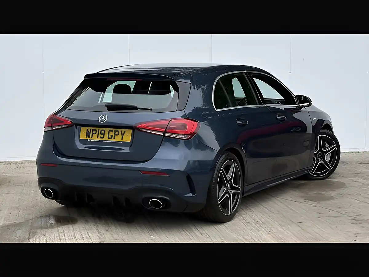 Used 2019 Mercedes-Benz a Class AMG Denim Blue - Interior and Exterior details 7