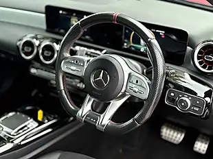 Used 2019 Mercedes-Benz a Class AMG Denim Blue - Interior and Exterior details 8