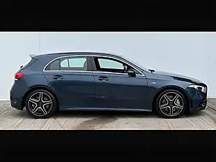 Used 2019 Mercedes-Benz a Class AMG Denim Blue - Interior and Exterior details 9