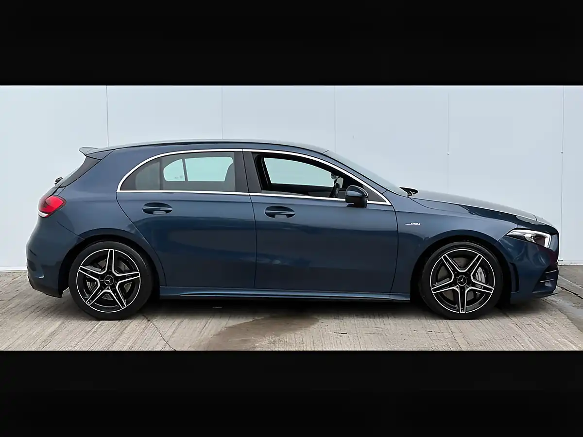 Used 2019 Mercedes-Benz a Class AMG Denim Blue - Interior and Exterior details 9