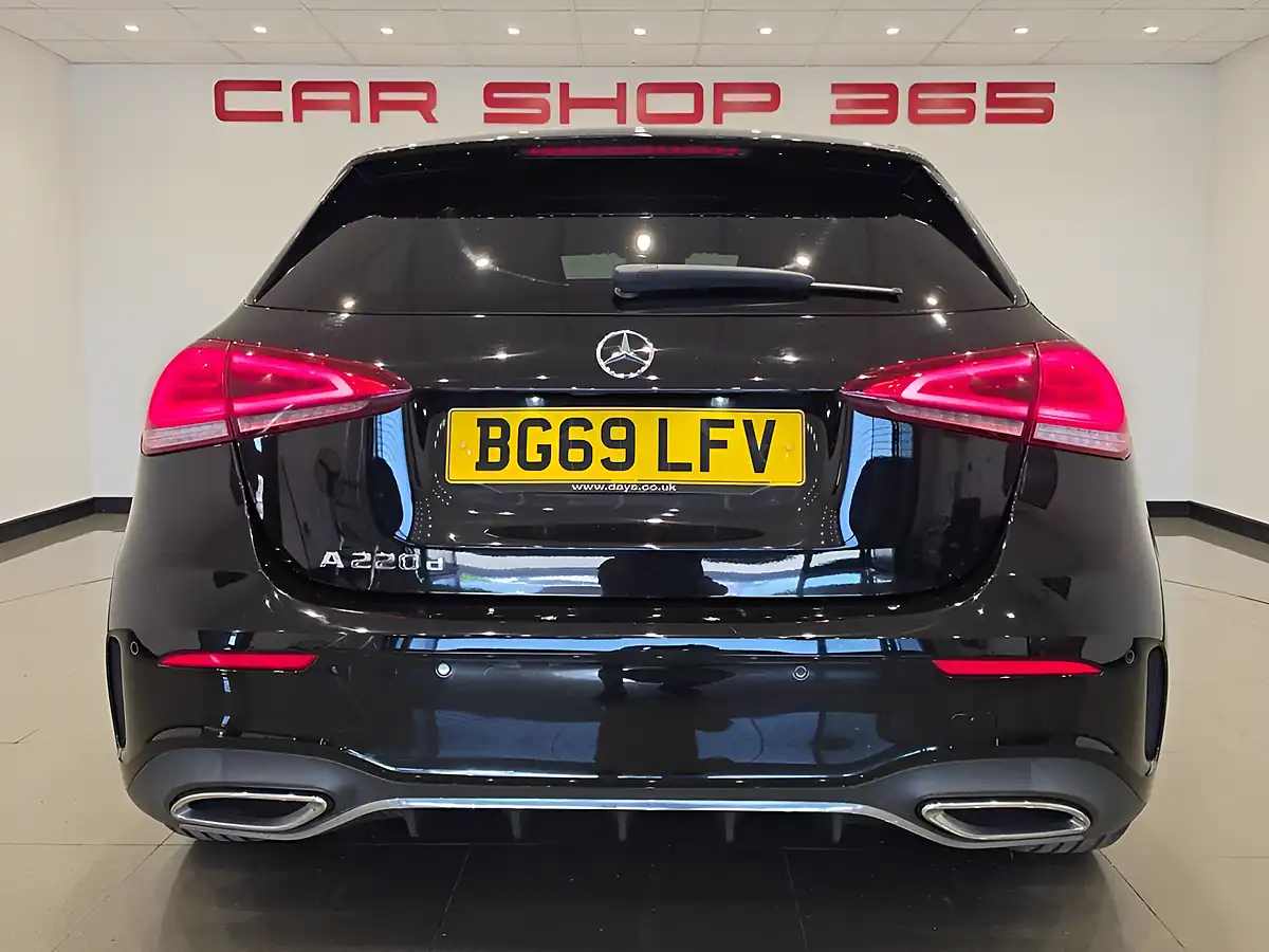 Used 2019 Mercedes-Benz a-Class AMG Line Black - Interior and Exterior details 10