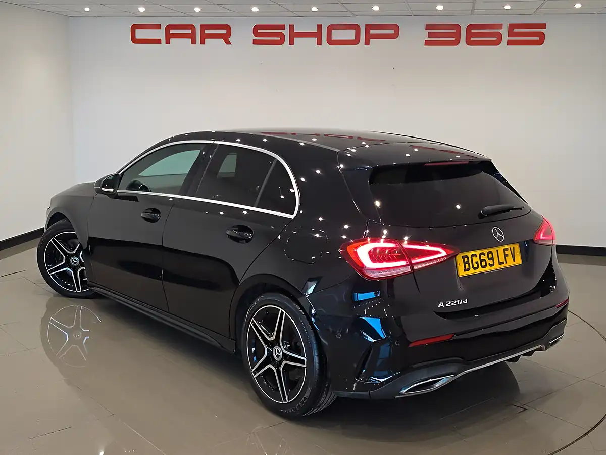 Used 2019 Mercedes-Benz a-Class AMG Line Black - Interior and Exterior details 11