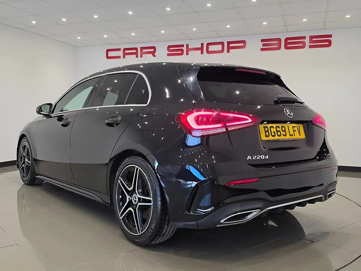 Used 2019 Mercedes-Benz a-Class AMG Line Black - Interior and Exterior details 12