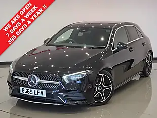 Used 2019 Mercedes-Benz a-Class AMG Line Black - Interior and Exterior details 2