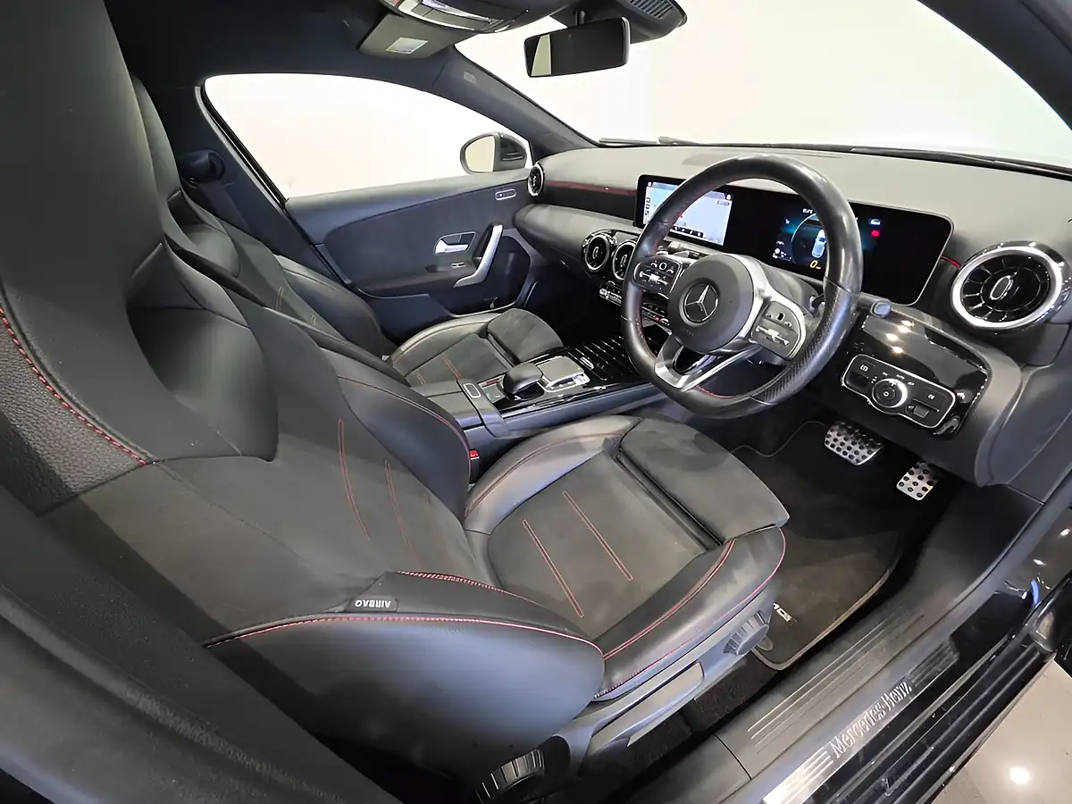Used 2019 Mercedes-Benz a-Class AMG Line Black - Interior and Exterior details 20