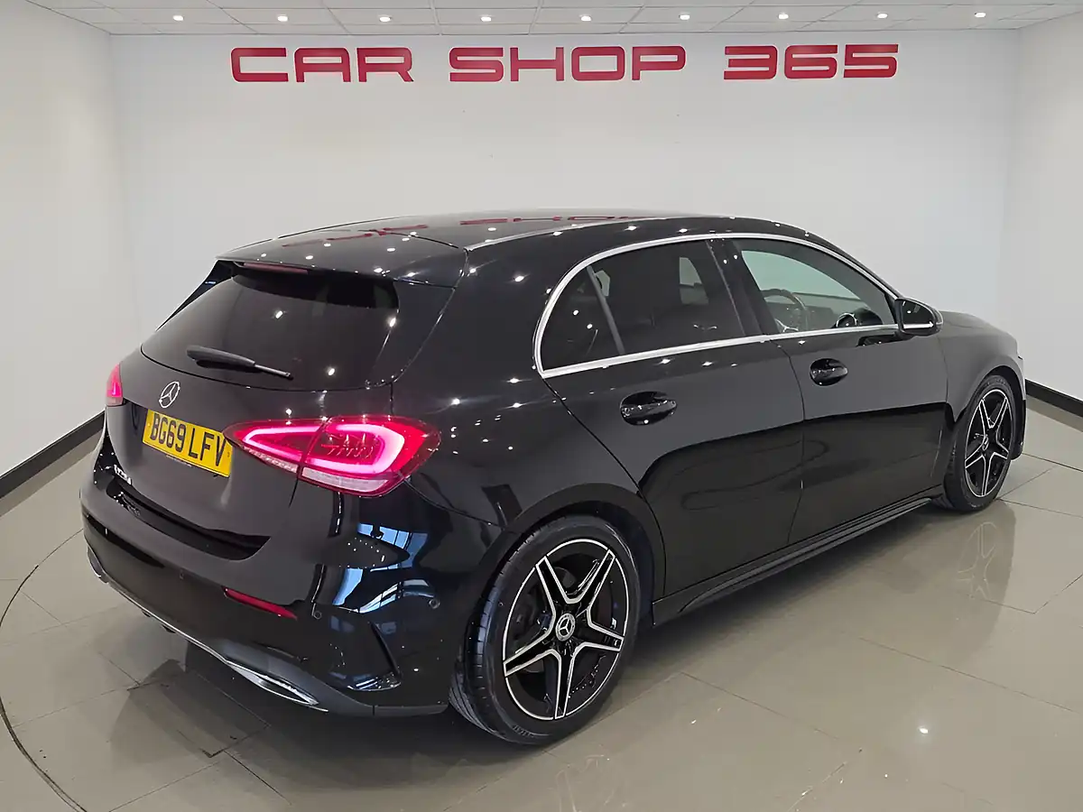 Used 2019 Mercedes-Benz a-Class AMG Line Black - Interior and Exterior details 4