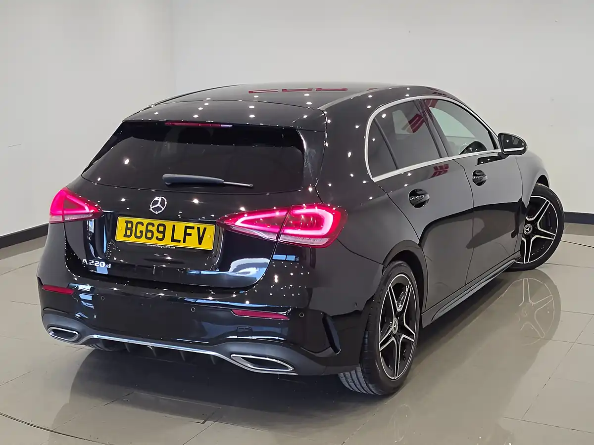 Used 2019 Mercedes-Benz a-Class AMG Line Black - Interior and Exterior details 5