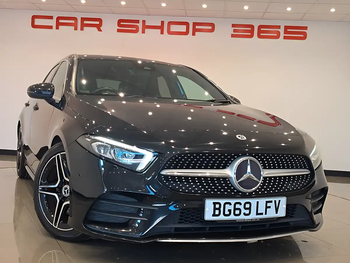 Used 2019 Mercedes-Benz a-Class AMG Line Black - Interior and Exterior details 7