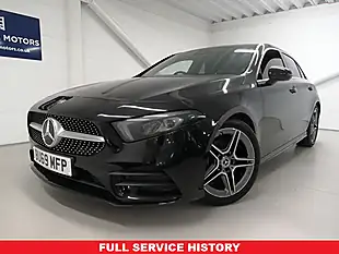 Used 2019 Mercedes-Benz a Class AMG Line Black - Interior and Exterior details 2