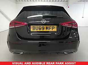 Used 2019 Mercedes-Benz a Class AMG Line Black - Interior and Exterior details 5