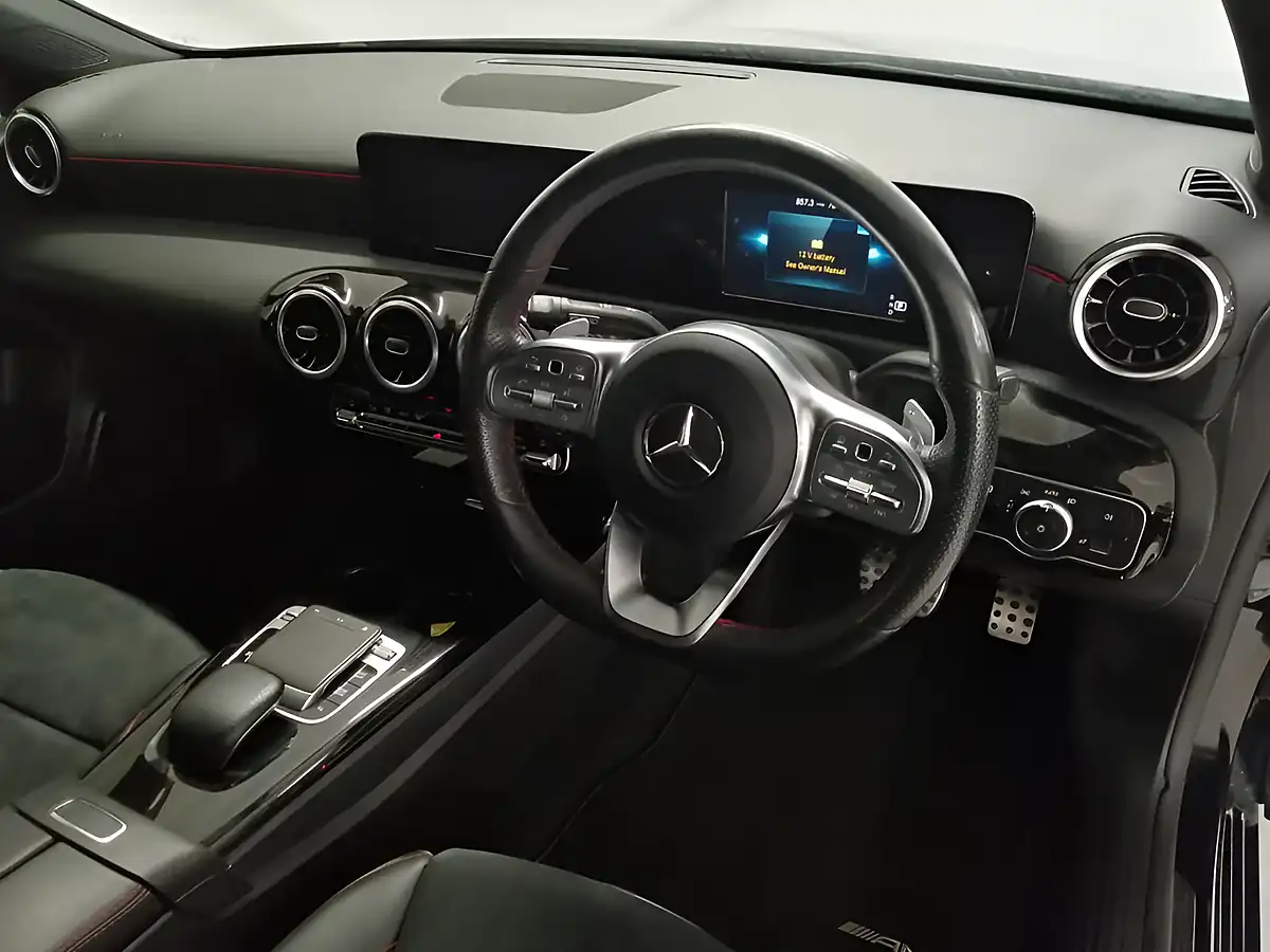 Used 2019 Mercedes-Benz a Class AMG Line Black - Interior and Exterior details 6