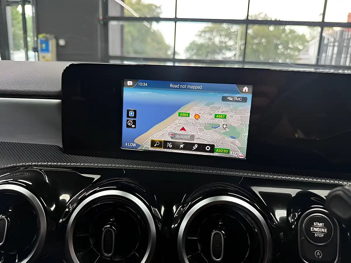 Used 2019 Mercedes-Benz a Class AMG Line Black - Interior and Exterior details 11