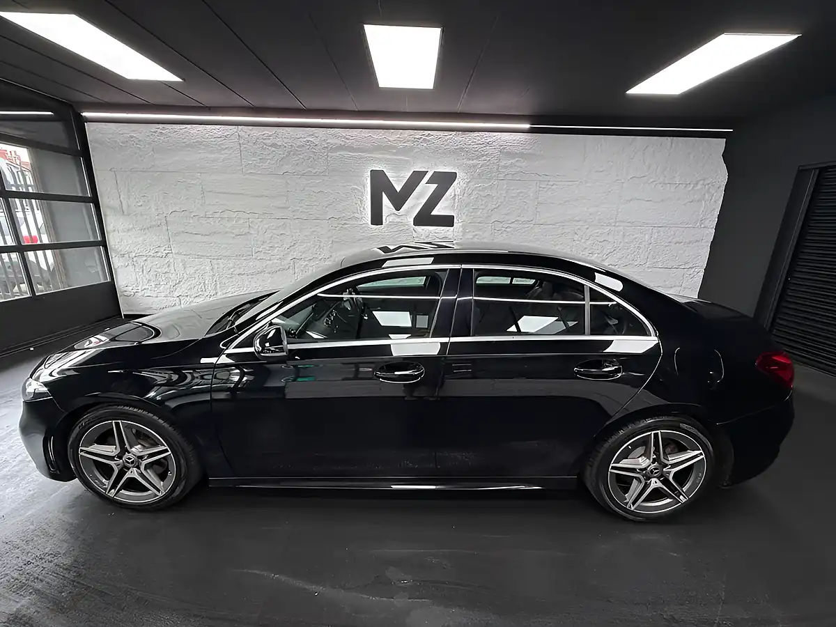 Used 2019 Mercedes-Benz a Class AMG Line Black - Interior and Exterior details 12