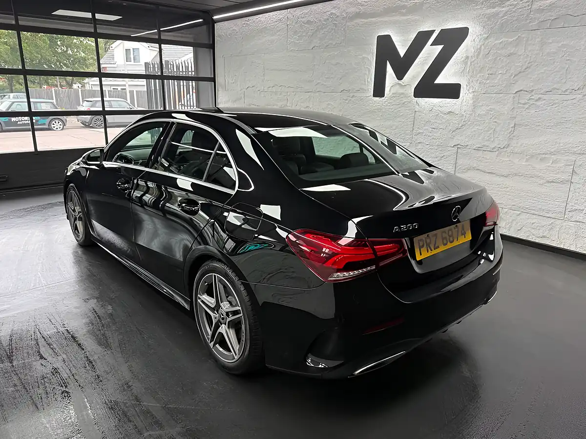 Used 2019 Mercedes-Benz a Class AMG Line Black - Interior and Exterior details 13