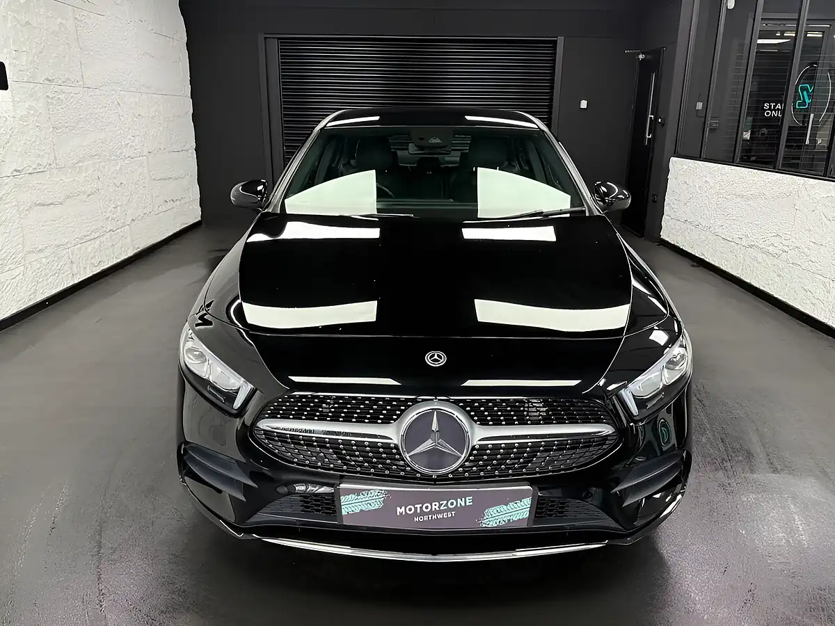 Used 2019 Mercedes-Benz a Class AMG Line Black - Interior and Exterior details 4