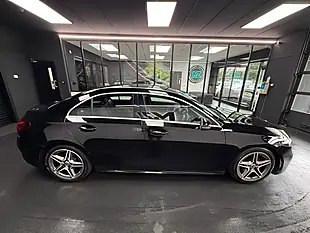 Used 2019 Mercedes-Benz a Class AMG Line Black - Interior and Exterior details 6