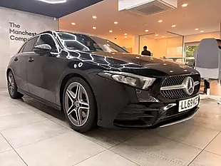Used 2019 Mercedes-Benz a Class AMG Line Black - Interior and Exterior details 2