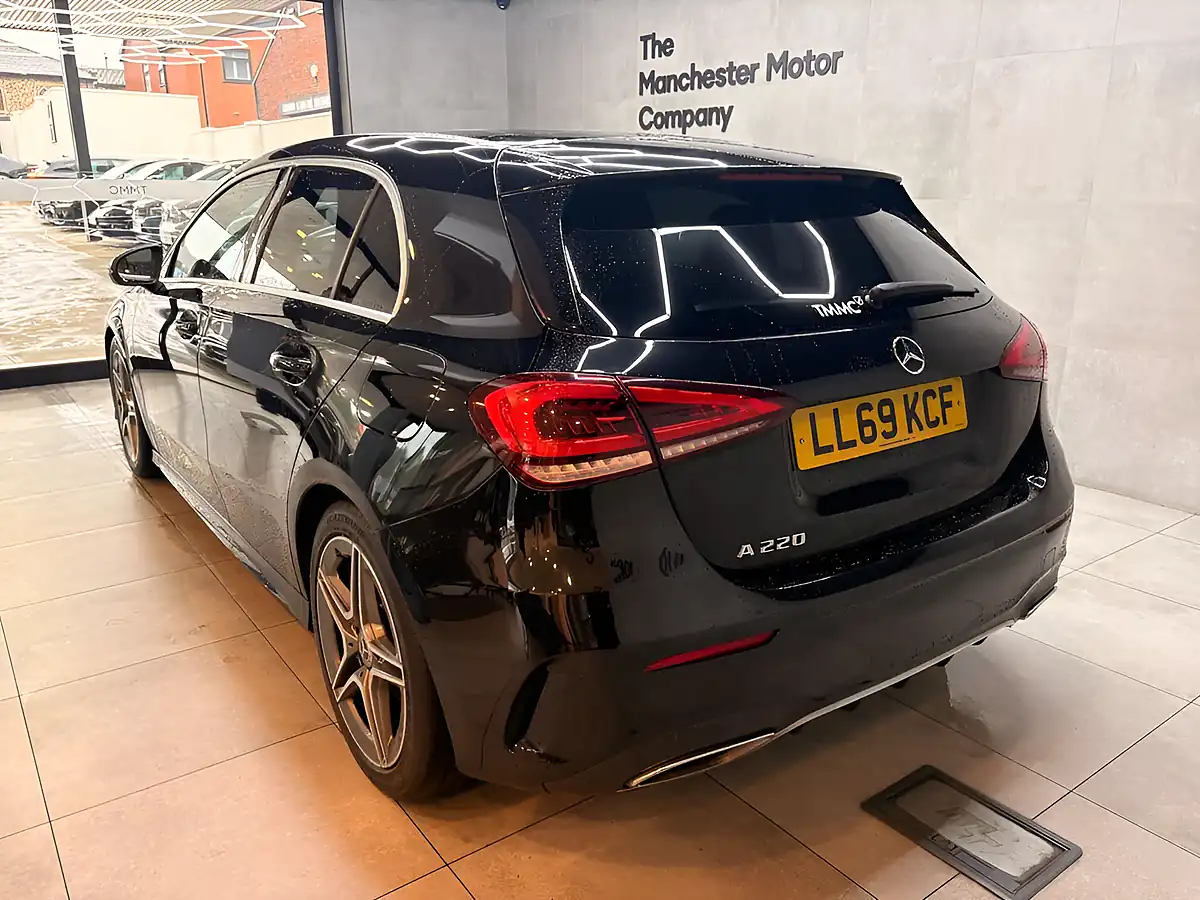 Used 2019 Mercedes-Benz a Class AMG Line Black - Interior and Exterior details 4
