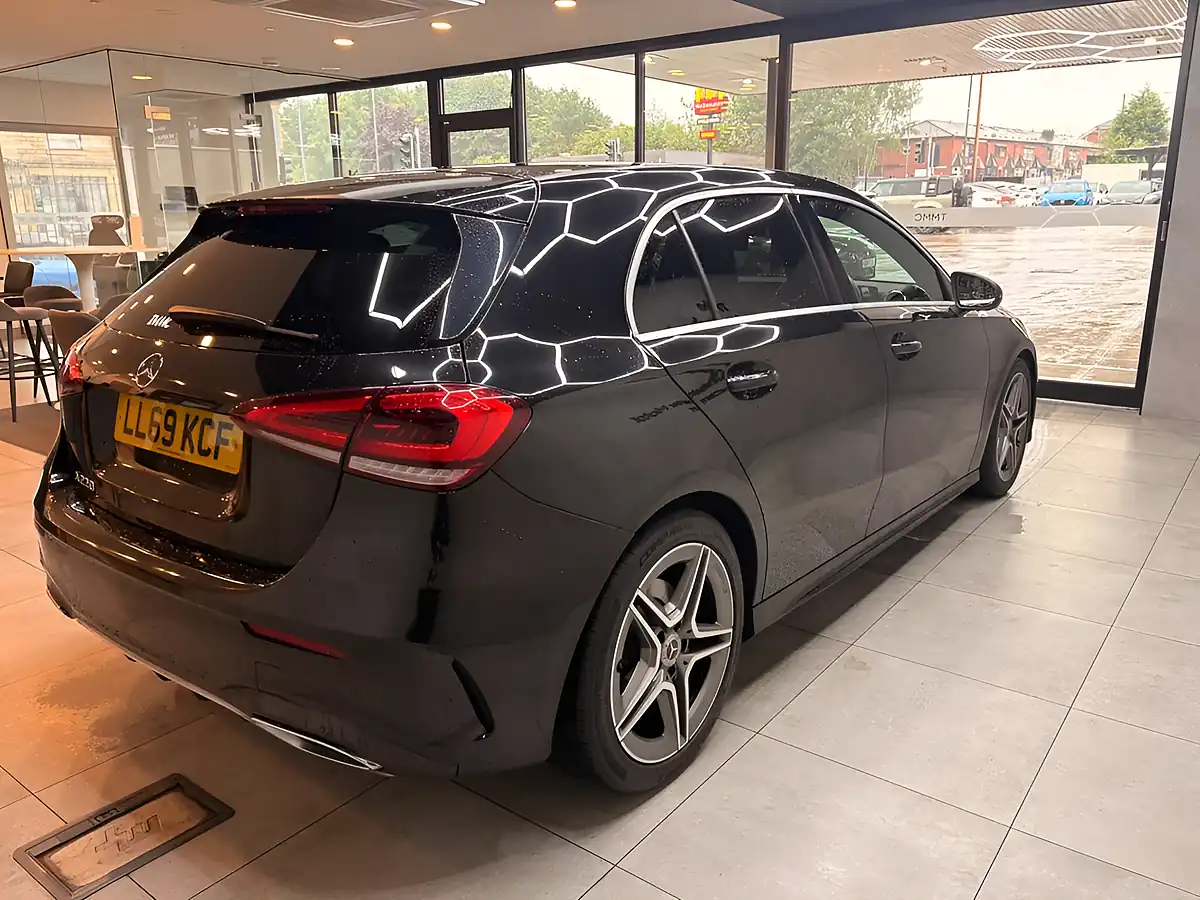 Used 2019 Mercedes-Benz a Class AMG Line Black - Interior and Exterior details 5
