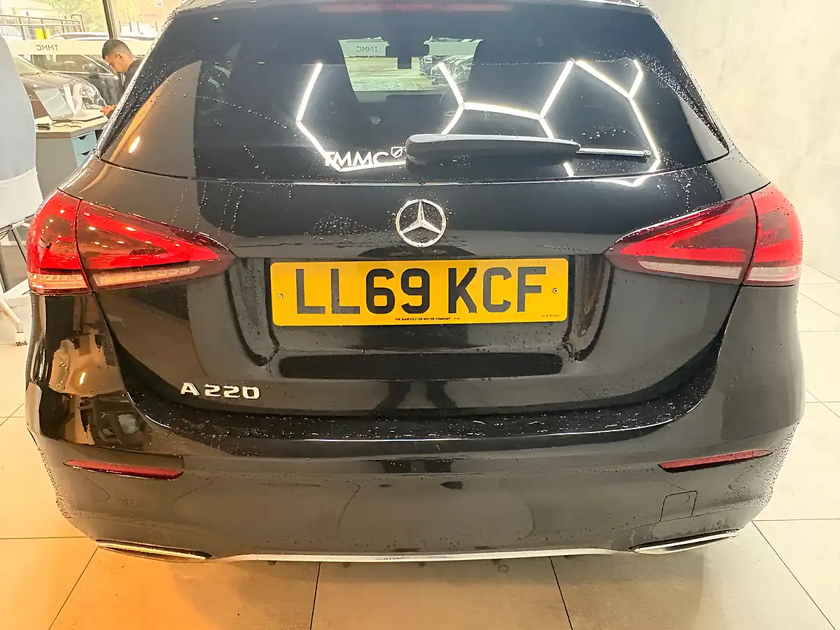 Used 2019 Mercedes-Benz a Class AMG Line Black - Interior and Exterior details 8