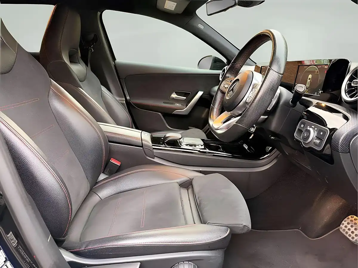 Used 2019 Mercedes-Benz a Class AMG Line Black - Interior and Exterior details 11